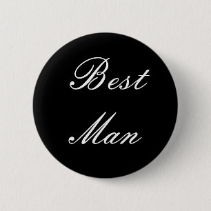 Best Man Button