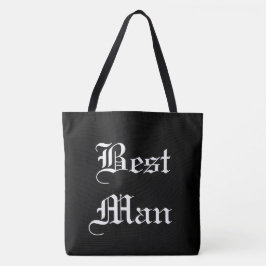 Best Man Canvas tas