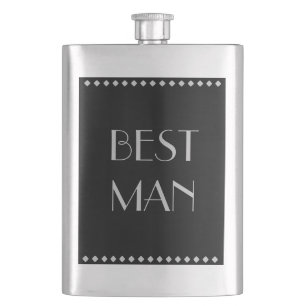 Best Man Classic Flask Flacon