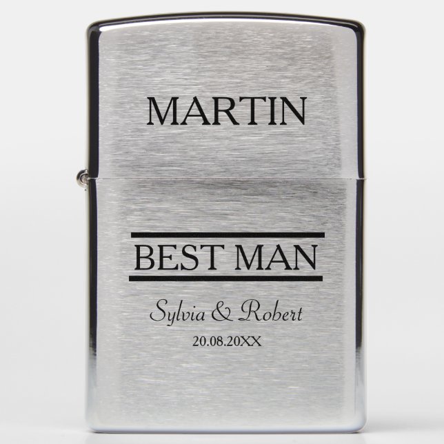 Best Man Custom Name (Voorkant)