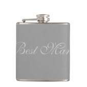 Best Man Flask Heupfles (Voorkant)