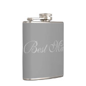 Best Man Flask Heupfles (Rechts)