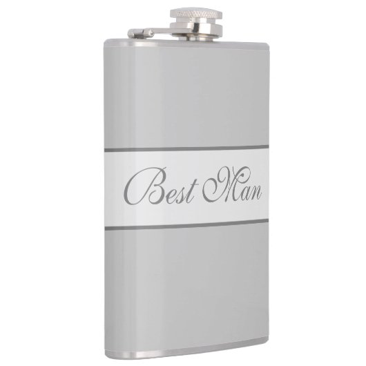 Best Man Flask Heupfles (Rechts)