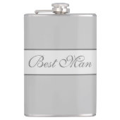 Best Man Flask Heupfles (Voorkant)