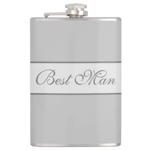 Best Man Flask Heupfles