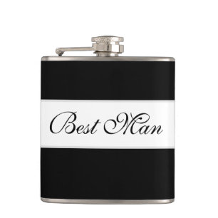 Best Man Flask Heupfles