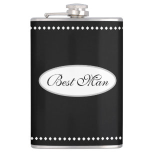 Best Man Flask Heupfles