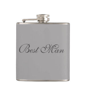 Best Man Flask Heupfles