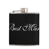Best Man Flask Heupfles (Voorkant)