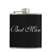 Best Man Flask Heupfles (Voorkant)