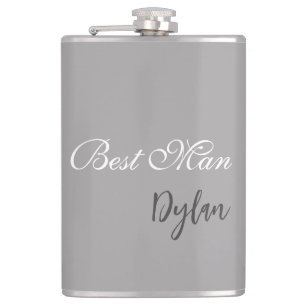 Best Man Flask Heupfles