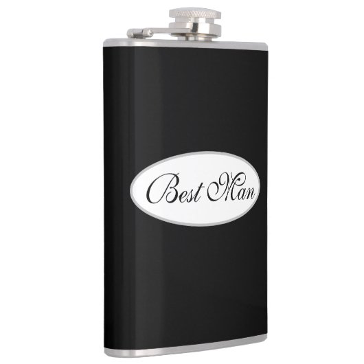 Best Man Flask Heupfles (Rechts)