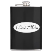 Best Man Flask Heupfles (Voorkant)