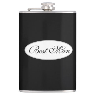 Best Man Flask Heupfles