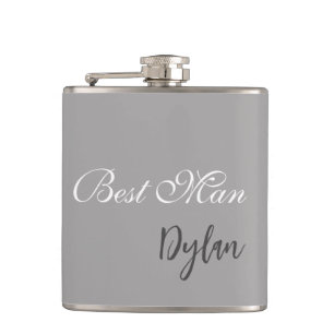 Best Man Flask Heupfles