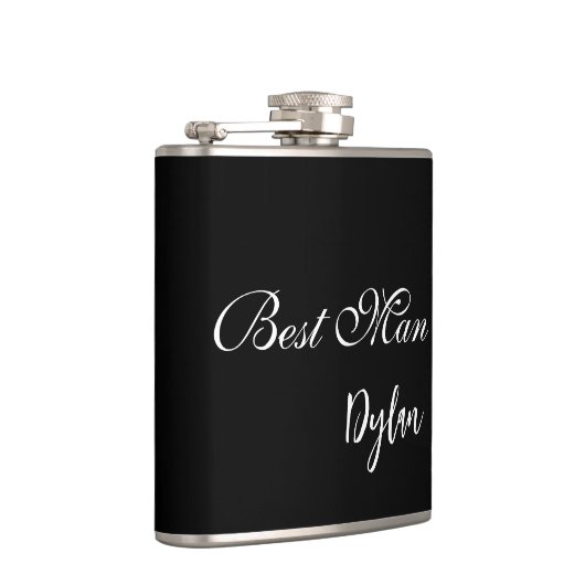 Best Man Flask Heupfles (Rechts)