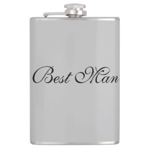 Best Man Flask Heupfles