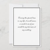 Best Man Invitation (Dos)