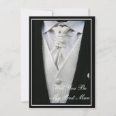Best Man Invitation (Devant)