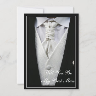 Best Man Invitation