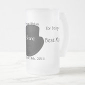 Best Man Merci Gift - Mug Modèle (Devant droit)