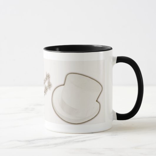 Best Man Merci Gift - Ringer Mug (Droite)
