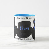 Best Man Merci Gift - Ringer Mug Modèle (Centre)