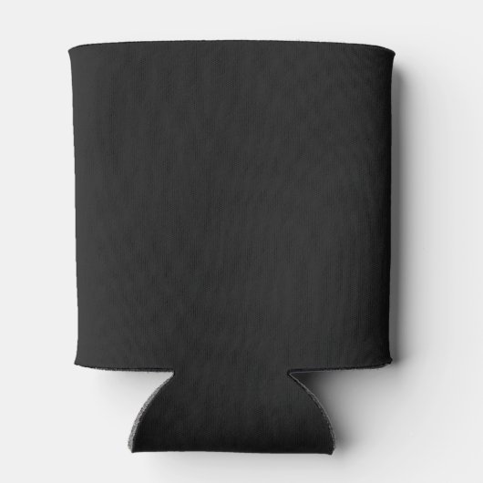Best Man Modern Simple Black en White Classic Blikjeskoeler (Achterkant)