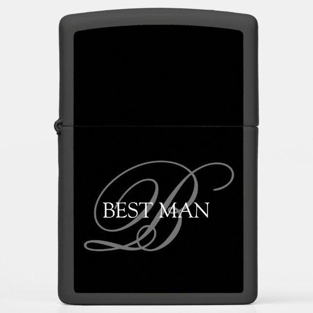 Best Man Monogram (Voorkant)
