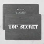 Best Man of Junior Groomsman-voorstel Kaart (Voorkant / Achterkant)