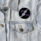 Best Man Pin Ronde Button 5,7 Cm (In situ)