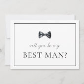 Best Man Proposal Kaart (Voorkant)