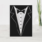 Best Man Request Tuxedo Kaart (Voorkant)