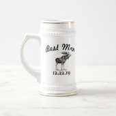Best Man Stein  Moose Bierpul (Links)