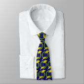 Best Man Stropdas (BM) - Blue (Gebonden)