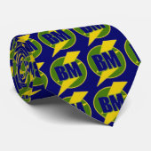 Best Man Stropdas (BM) - Blue (Opgerold)