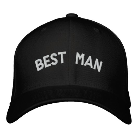 Best man tekst pet (Voorkant)