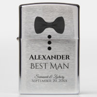 Best Man Wedding Favor Cute Black Bow Stropdas Tux