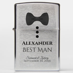 Best Man Wedding Favor Cute Black Bow Stropdas Tux