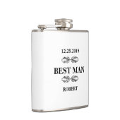 Best Man Wedding Heupfles (Rechts)