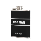 Best Man Wedding Heupfles (Links)