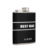 Best Man Wedding Heupfles (Rechts)