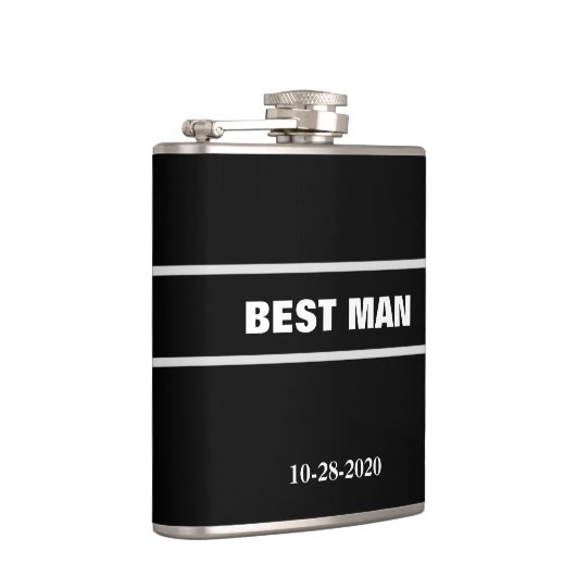 Best Man Wedding Heupfles (Rechts)