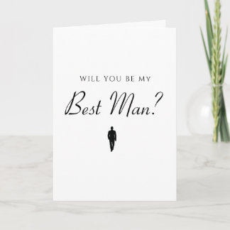 Best Man Wedding Plannen Kaart