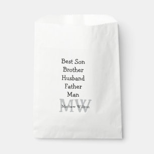 Best man zoon man man vader citaten toevoegen naam bedankzakje