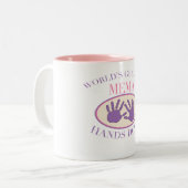 Best MeMa Hands Down T-shirt Tweekleurige Koffiemok (Voorkant links)