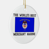 Best Merchant Marine Keramisch Ornament (Rechts)