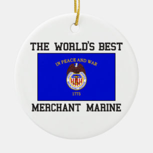 Best Merchant Marine Keramisch Ornament