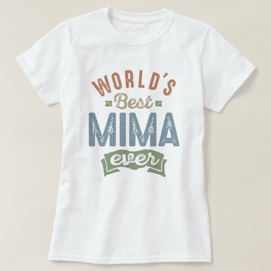 Best Mima T-shirt (Design voorkant)