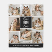 Best MIMI Ever Custom Fleece Blanket Deken (Voorkant)